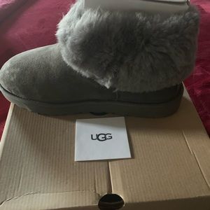 Women classic mini fluff ugg boots